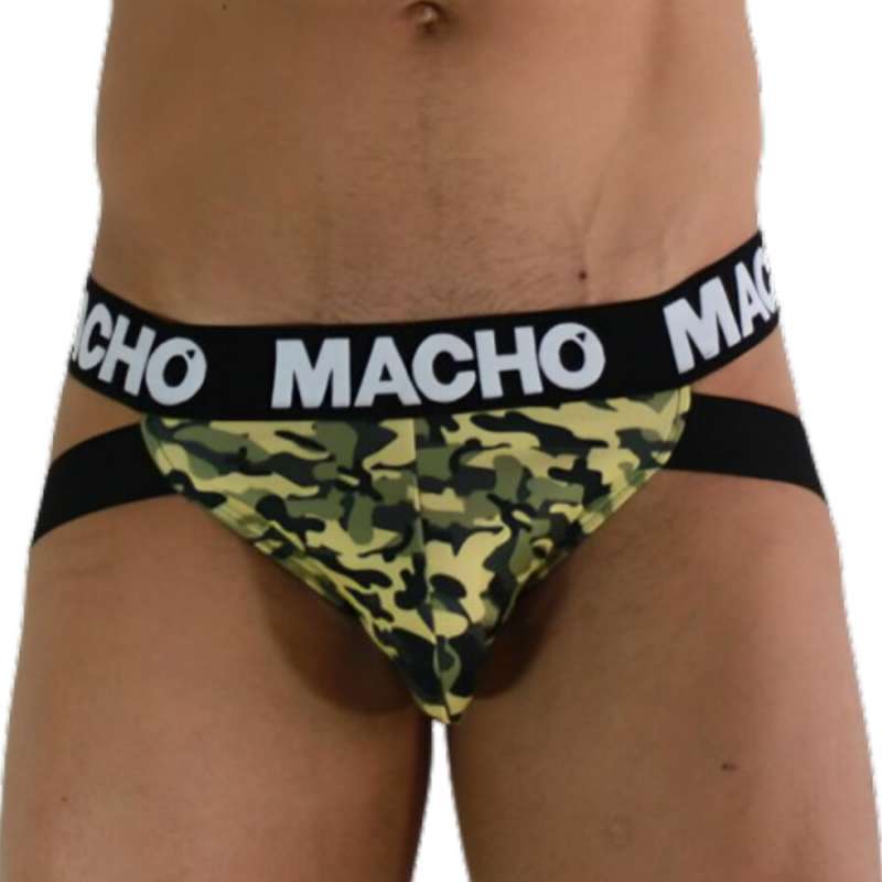 MACHO - MX28MV JOCK MILITARY GREEN L MACHO - MX28MV JOCK MILITARY GREEN L