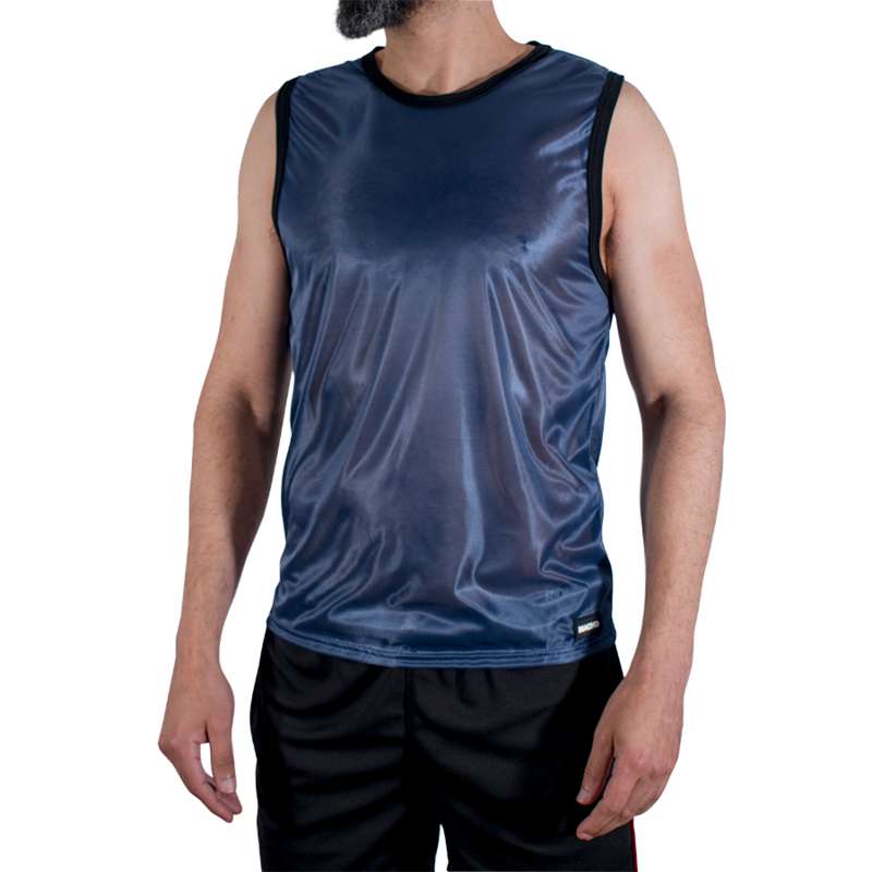 MACHO - NAVY BLUE T-SHIRT L/XL MACHO - NAVY BLUE T-SHIRT L/XL