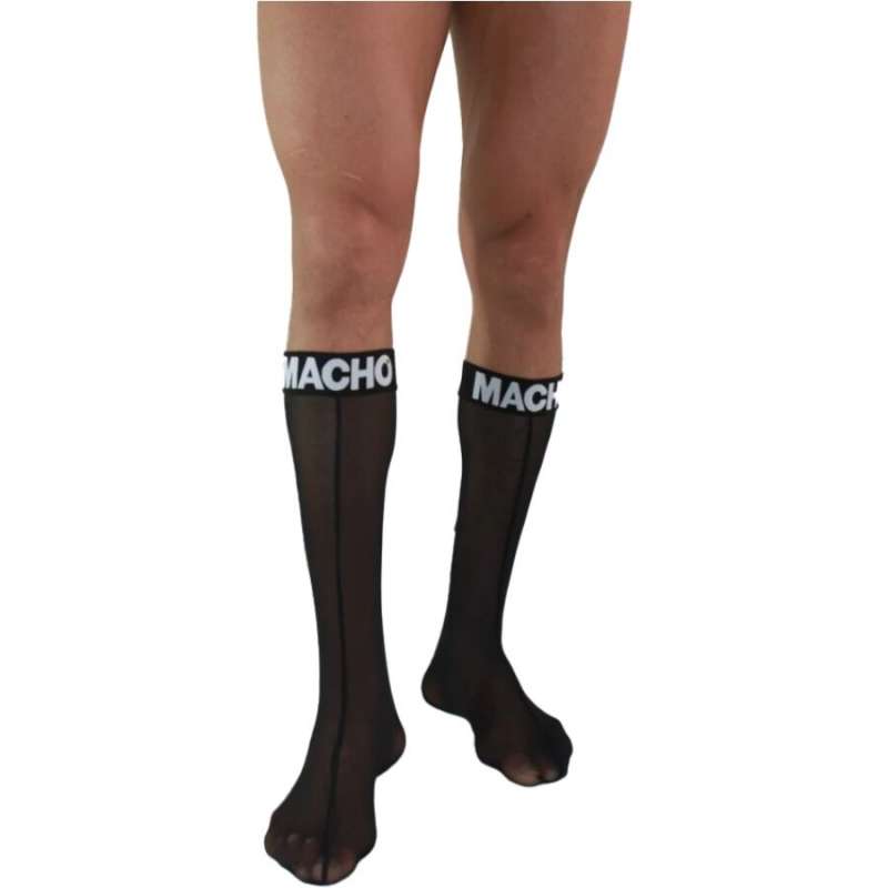 MACHO - THIN SOCKS ONE SIZE BLACK MACHO - THIN SOCKS ONE SIZE BLACK