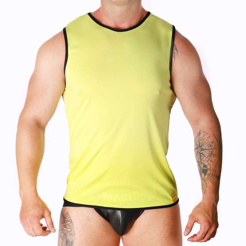 MACHO - YELLOW T-SHIRT L/XL
