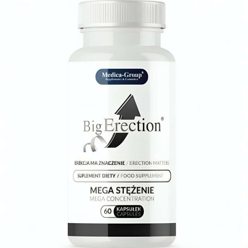 MEDICA GROUP - BIG ERECTION ENHANCER FOR MEN 60 CAPSULES