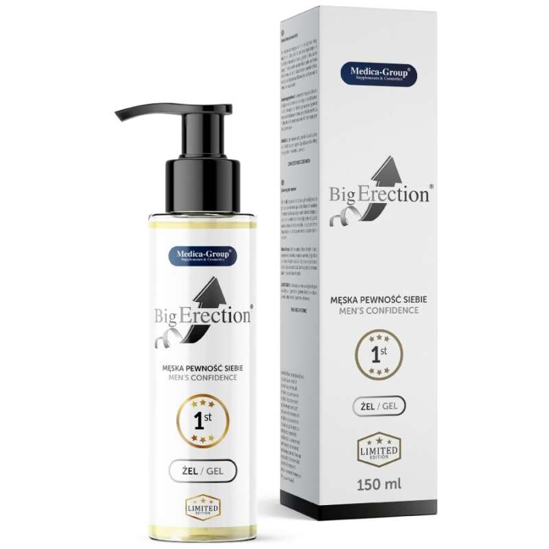 MEDICA GROUP - BIG ERECTION INTIMATE GEL FOR MEN 150 ML MEDICA GROUP - BIG ERECTION INTIMATE GEL FOR MEN 150 ML