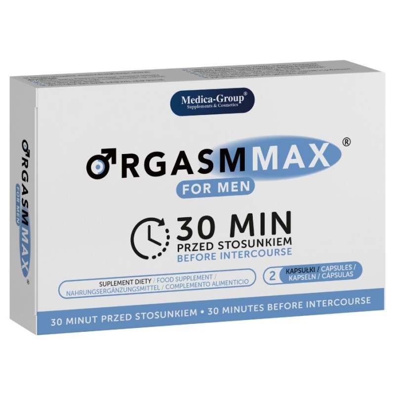 MEDICA GROUP - ORGASM MAX FOR MEN 2 CAPSULES MEDICA GROUP - ORGASM MAX FOR MEN 2 CAPSULES