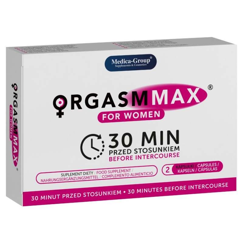MEDICA GROUP - ORGASM MAX FOR WOMEN 2 CAPSULES MEDICA GROUP - ORGASM MAX FOR WOMEN 2 CAPSULES