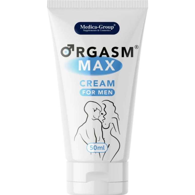MEDICA GROUP - ORGASM MAX INTIMATE CREAM FOR MEN 50 ML MEDICA GROUP - ORGASM MAX INTIMATE CREAM FOR MEN 50 ML