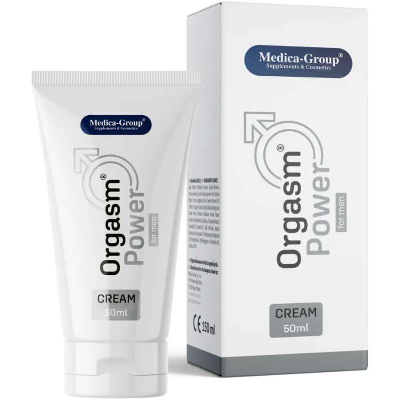 MEDICA GROUP - ORGASM POWER INTIMATE CREAM FOR MEN 50 ML MEDICA GROUP - ORGASM POWER INTIMATE CREAM FOR MEN 50 ML