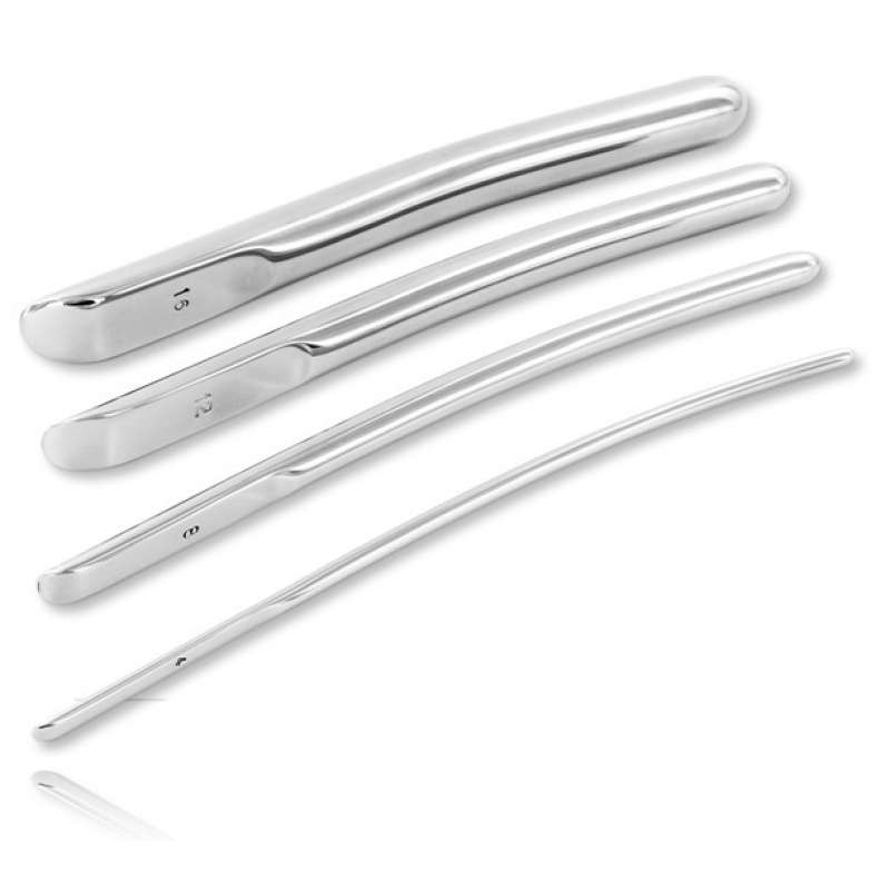 METAL HARD - 8MM STEEL URETHRAL DILATOR METAL HARD - 8MM STEEL URETHRAL DILATOR