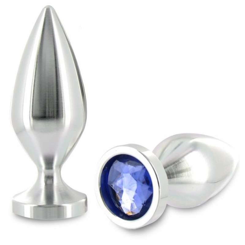 METAL HARD - ANAL PLUG ALIMINUM CRYSTAL COLOR SMALL 5.71 CM METAL HARD - ANAL PLUG ALIMINUM CRYSTAL COLOR SMALL 5.71 CM