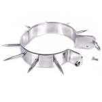 METAL HARD - BDSM SLAVE COLLAR WITH POINTS