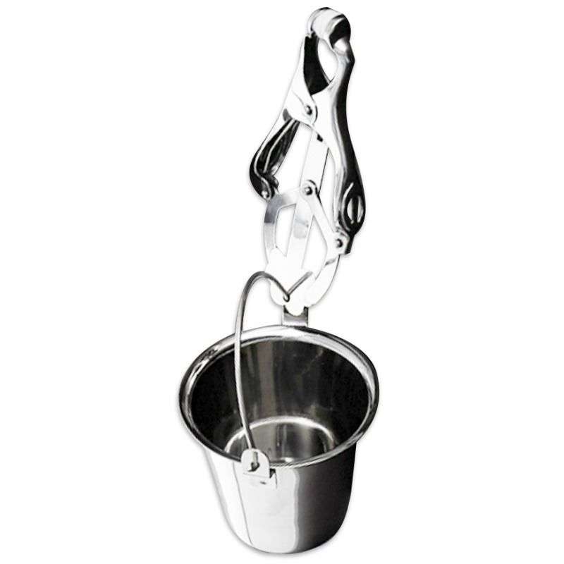 METAL HARD - NIPPLE CLAMP WITH TANK METAL HARD - NIPPLE CLAMP WITH TANK