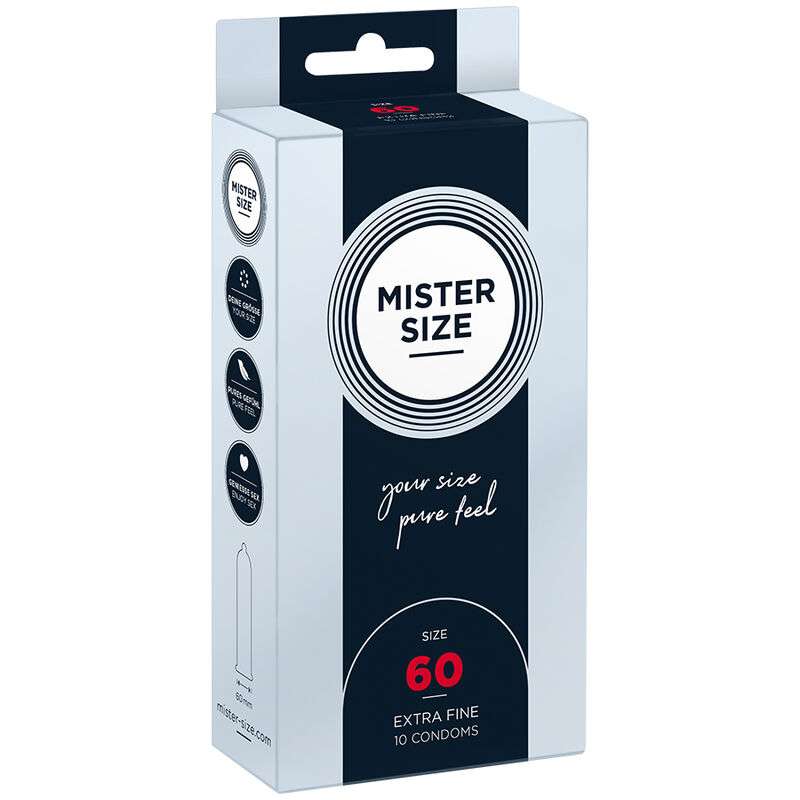 MISTER SIZE - CONDOM SIZE XL 60 MM (10 UNITS) MISTER SIZE - CONDOM SIZE XL 60 MM (10 UNITS)