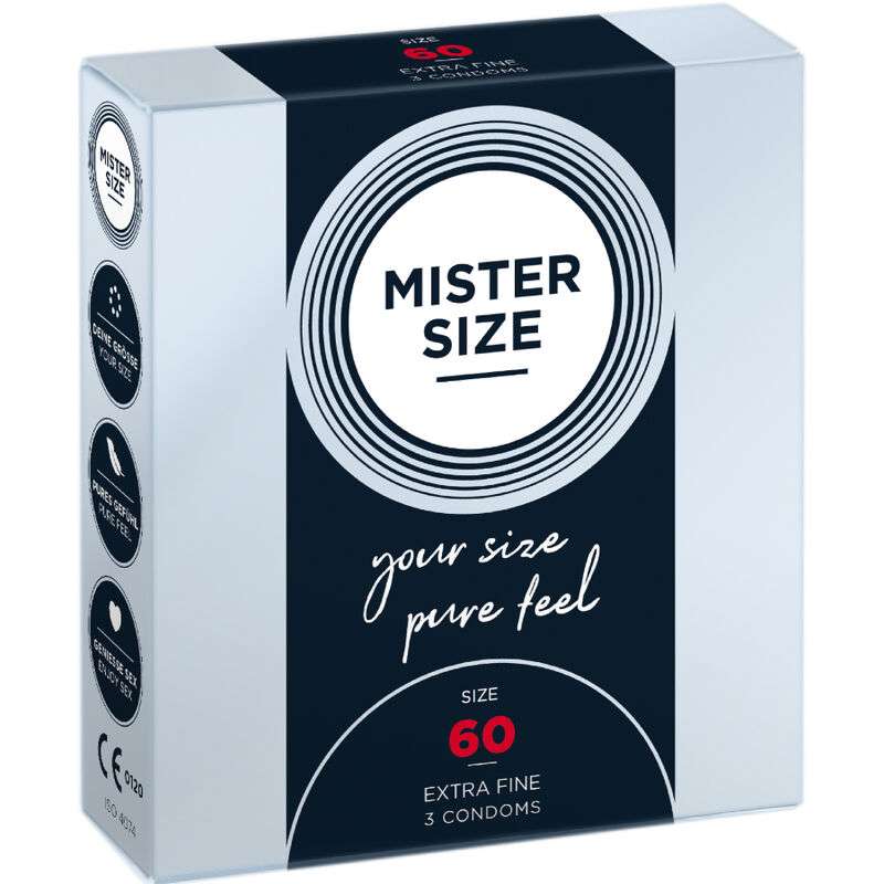 MISTER SIZE - CONDOM SIZE XL 60 MM (3 UNITS) MISTER SIZE - CONDOM SIZE XL 60 MM (3 UNITS)
