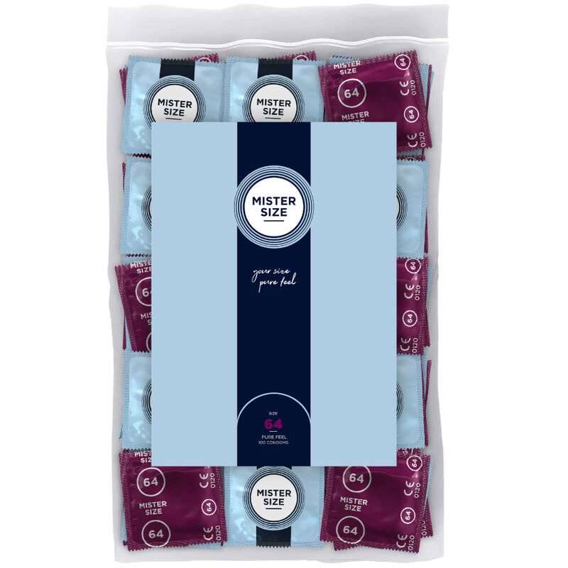 MISTER SIZE - CONDOMS SIZE XXL 64 MM (100 UNITS) MISTER SIZE - CONDOMS SIZE XXL 64 MM (100 UNITS)