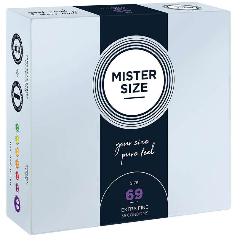 MISTER SIZE - CONDOMS SIZE XXXL 69 MM (36 UNITS) MISTER SIZE - CONDOMS SIZE XXXL 69 MM (36 UNITS)