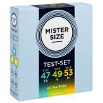 MISTER SIZE - PACK SAMPLE CONDOM SIZE 47-49-53 MM (3 UNITS)