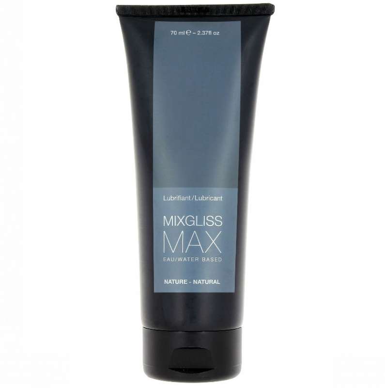 MIXGLISS - MAX NATURAL WATER-BASED ANAL LUBRICANT 70 ML