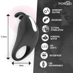 MORESSA - BRAD PREMIUM SILICONE RECHARGEABLE BLACK