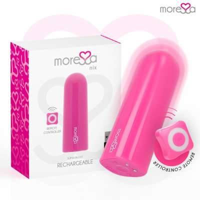 MORESSA - Nix vibraattori kauko-ohjattava pinkki