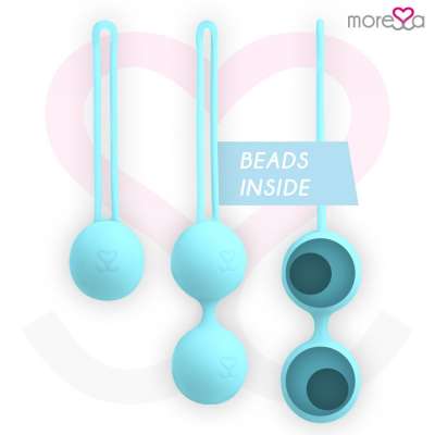 MORESSA - Osian setti Premium Turquoise silikoni