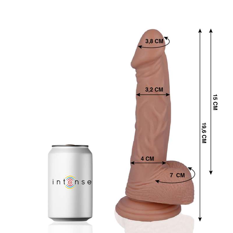 MR INTENSE - 16 REALISTIC COCK 19.6 CM -O- 3.2 CM MR INTENSE - 16 REALISTIC COCK 19.6 CM -O- 3.2 CM