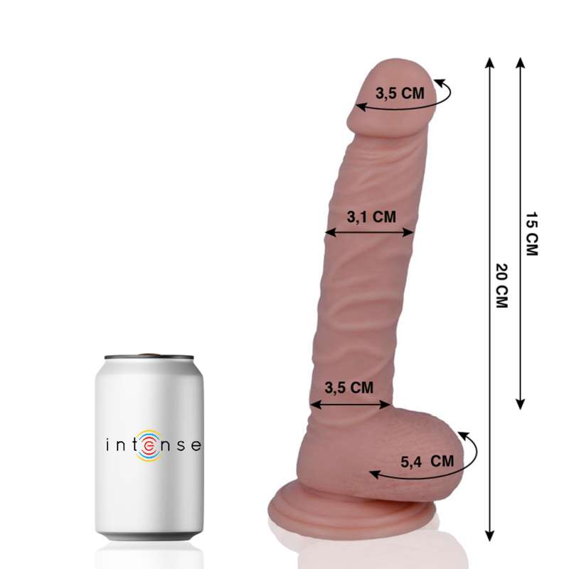 MR INTENSE - 19 REALISTIC COCK 20 CM -O- 3.1 CM MR INTENSE - 19 REALISTIC COCK 20 CM -O- 3.1 CM