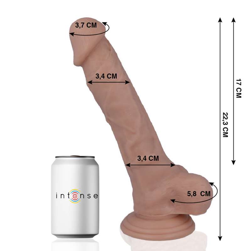 MR INTENSE - 28 REALISTIC COCK 22.3 CM -O- 3.4 CM MR INTENSE - 28 REALISTIC COCK 22.3 CM -O- 3.4 CM