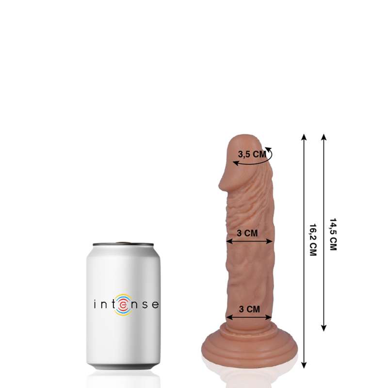 MR INTENSE - 3 REALISTIC COCK 16.2 CM -O- 3 CM MR INTENSE - 3 REALISTIC COCK 16.2 CM -O- 3 CM