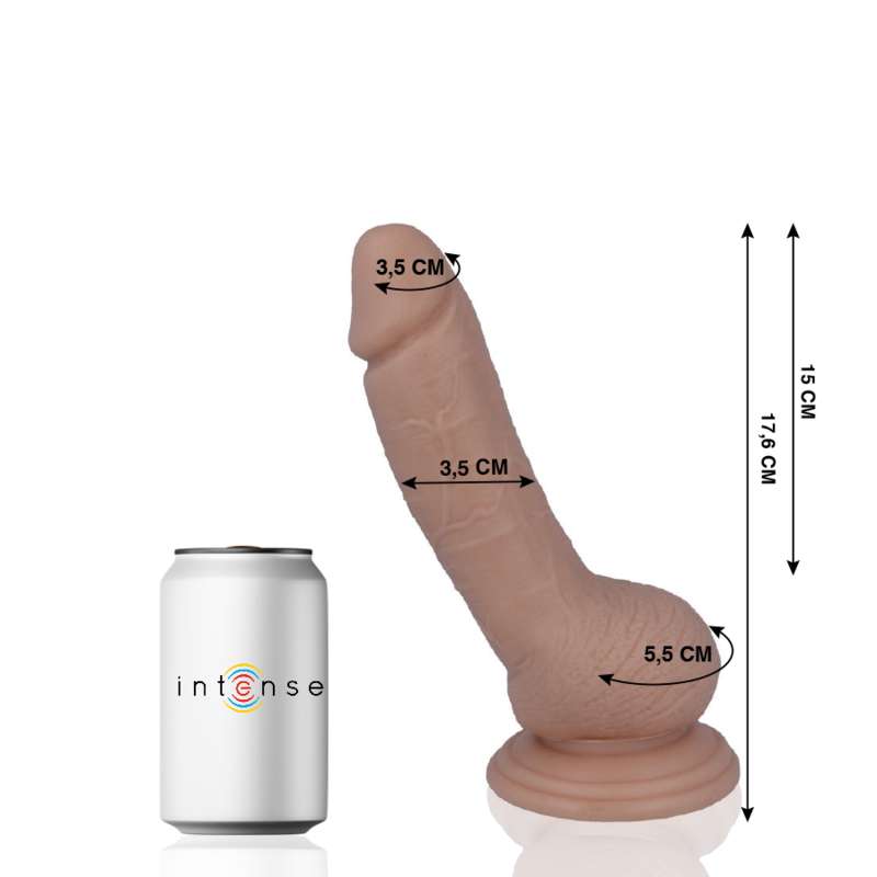MR INTENSE - 8 REALISTIC COCK 17.6 CM -O- 3.5 CM MR INTENSE - 8 REALISTIC COCK 17.6 CM -O- 3.5 CM