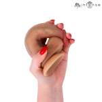 MR INTENSE - BRUCE S SILICONE DILDO WITH TESTICLES 17.8 CM -Ø- 4 CM