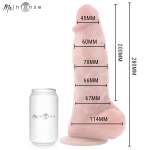 MR INTENSE - EXTRABIG SPENCER SILICONE DILDO 28 CM -Ø- 7.3 CM