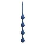 MR PLAY - BLUE SILICONE ANAL BEADS SIZE L 42.6 CM
