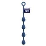 MR PLAY - BLUE SILICONE ANAL BEADS SIZE M 33 CM