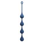 MR PLAY - BLUE SILICONE ANAL BEADS SIZE XL 52.5 CM