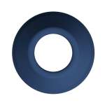MR PLAY - JACK BLUE SILICONE HOLLOW ANAL PLUG SIZE M