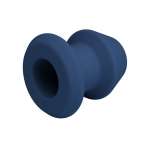 MR PLAY - JACK BLUE SILICONE HOLLOW ANAL PLUG SIZE S