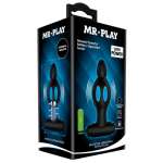 MR PLAY - silikoni anaaliplugi värinä