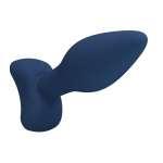 MR PLAY - TAPERED SILICONE ANAL PLUG BLUE M