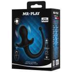 MR PLAY - WIRELESS REMOTE CONTROL ANAL AND PERINEUM VIBRATOR BLACK