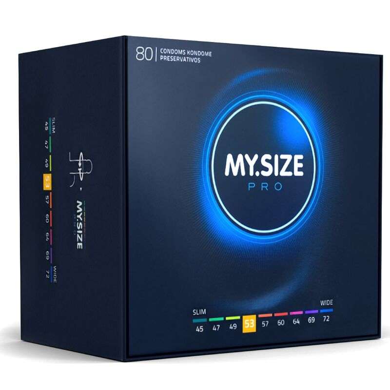 MY SIZE - PRO CONDOMS 53 MM 80 UNITS MY SIZE - PRO CONDOMS 53 MM 80 UNITS