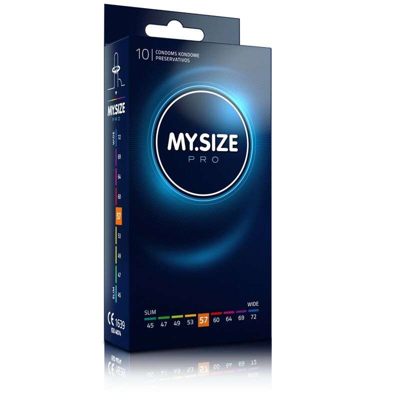 MY SIZE - PRO CONDOMS 57 MM 10 UNITS MY SIZE - PRO CONDOMS 57 MM 10 UNITS