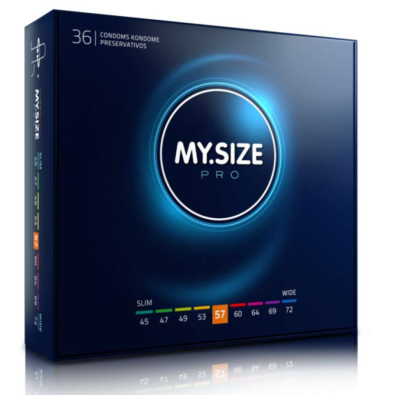 MY SIZE - PRO CONDOMS 57 MM 36 UNITS MY SIZE - PRO CONDOMS 57 MM 36 UNITS