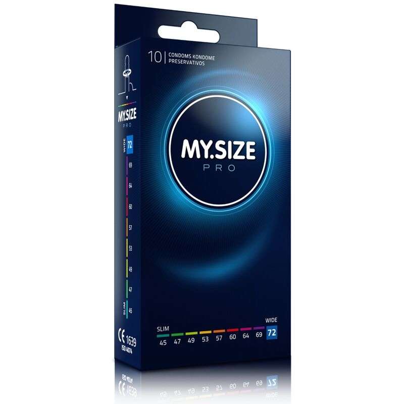 MY SIZE - PRO CONDOMS 72 MM 10 UNITS MY SIZE - PRO CONDOMS 72 MM 10 UNITS