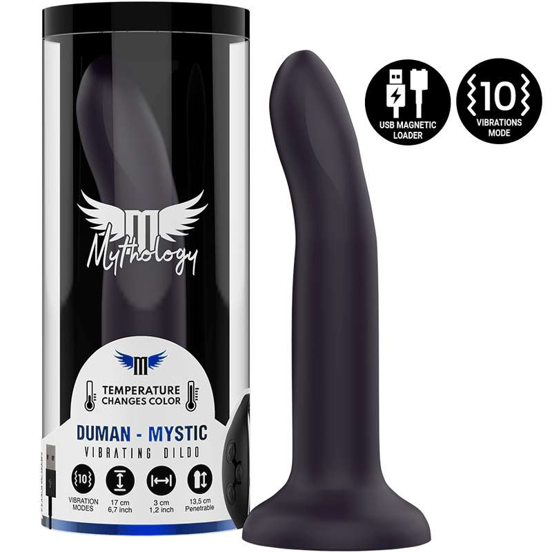 MYTHOLOGY - DUMAN MYSTIC DILDO M - VIBRATOR COMPATIBLE WITH WATCHME WIRELESS TECHNOLOGY MYTHOLOGY - DUMAN MYSTIC DILDO M - VIBRATOR COMPATIBLE WITH WATCHME WIRELESS TECHNOLOGY