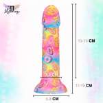 MYTHOLOGY - Lyra 2 silikoninen dildo 19 cm Ø 3,3 cm