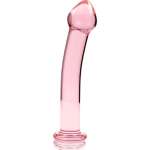 NEBULA SERIES BY IBIZA - MODEL 11 DILDO BOROSILICATE GLASS PINK 16 CM -O- 3 CM
