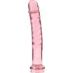NEBULA SERIES BY IBIZA - MODEL 16 DILDO BOROSILICATE GLASS PINK 18.5 CM -O- 3 CM