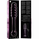 NEBULA SERIES BY IBIZA - MODEL 20 DILDO BOROSILICATE GLASS PINK 20.5 CM -O- 3 CM