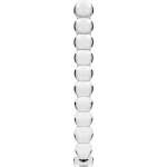 NEBULA SERIES BY IBIZA - MODEL 22 DILDO BOROSILICATE GLASS CLEAR 21.5 CM -O- 2.5 CM