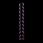 NEBULA SERIES BY IBIZA - MODEL 22 DILDO BOROSILICATE GLASS PINK 21.5 CM -O- 2.5 CM
