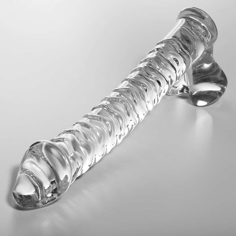 NEBULA SERIES BY IBIZA - MODEL 23 DILDO BOROSILICATE GLASS CLEAR 21.5 CM -O- 4 CM NEBULA SERIES BY IBIZA - MODEL 23 DILDO BOROSILICATE GLASS CLEAR 21.5 CM -O- 4 CM